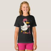 Funny Scooter Albern Goose T-Shirt (Vorne ganz)