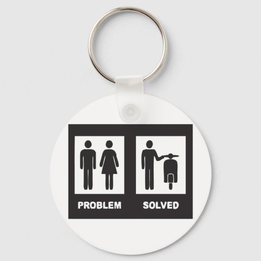 Funny Scooter Schlüsselanhänger (Vorderseite)