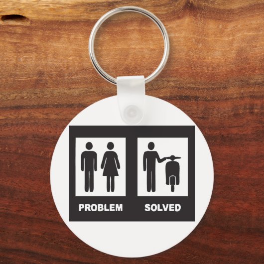 Funny Scooter Schlüsselanhänger (Vorderseite)