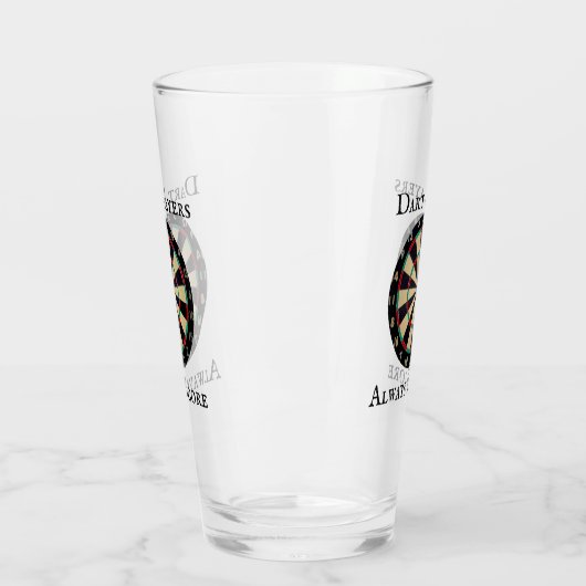 Funny Scoring bei Darts Design, Glas (Links)