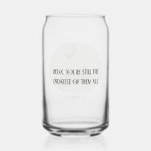 Funny Scorpio Zodiac Birthday Holiday Dosenglas (Rückseite)