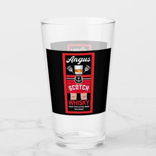 Funny Scotch Whisky Glas (Vorderseite)