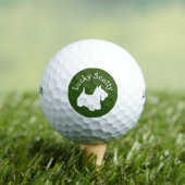 Funny Scottie Terrier Scotty Dog Golfball (Insitu T-Shirt)