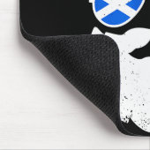 Funny Scottish Christmas Pajama Funny Matching Fam Mousepad (Ecke)