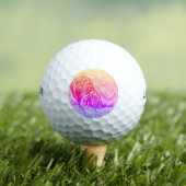 Funny Scottish Highland Cow Golfball (Insitu T-Shirt)