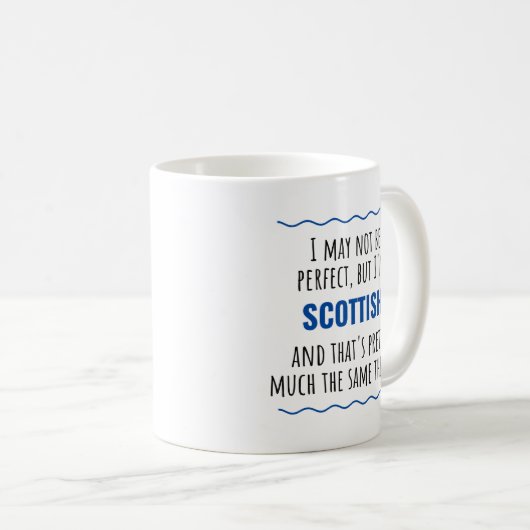 Funny Scottish Scotland Gift Idea Kaffeetasse (VorderseiteRechts)