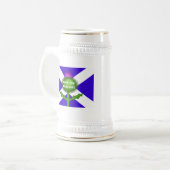 Funny Scottish Tasse, Funny Scottish Redewendungen Bierglas (Vorderseite Links)