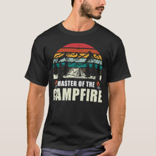 Funny Scout Campfire Fun Camper Boy Nature T-Shirt