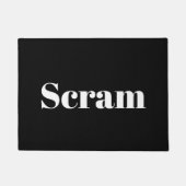 Funny Scram Fußmatte (Vorderseite)