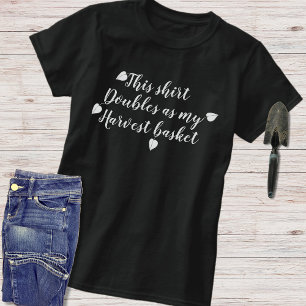 Funny Script Typografy Relating Garening T-Shir T-Shirt