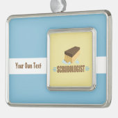 Funny Scrubologist Rahmen-Ornament Silber (Links)