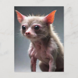 Funny Scruffy Animal Postkarte