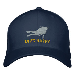 Funny SCUBA Dive bestickte Cap Bestickte Kappe