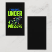 Funny Scuba Diver Joke Visitenkarte (Vorne/Hinten)