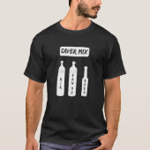 Funny Scuba Diver Mix Oxygen Flasche Scuba Beer Di T-Shirt (Vorderseite)