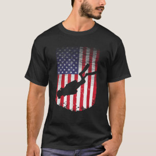 Funny Scuba Diving Art for Men Scuba Diver S T-Shirt