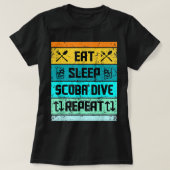 Funny Scuba Diving Ts für Männer Frauen Kinder Scu T-Shirt (Design vorne)