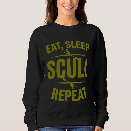 Funny Scully Ruwing Gift für Boote Kayak Crew Love Sweatshirt (Vorderseite)