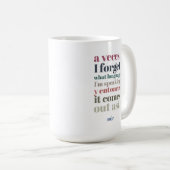 Funny Se Habla Spanglish Proud Latino Colorful Kaffeetasse (VorderseiteRechts)