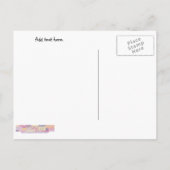 Funny Sea-Falken Bird ・ Custom Ankündigungspostkarte (Rückseite)