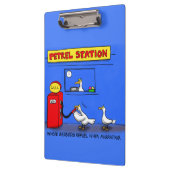 Funny Sea Gulls Cartoon Spaß Klemmbrett (Links)
