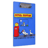Funny Sea Gulls Cartoon Spaß Klemmbrett (Rechts)