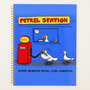 Funny Sea Gulls Cartoon Spaß Planer