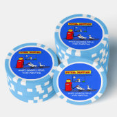 Funny Sea Gulls Cartoon Spaß Pokerchips (Stapel)