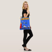 Funny Sea Gulls Cartoon Spaß Tasche (Am Model)