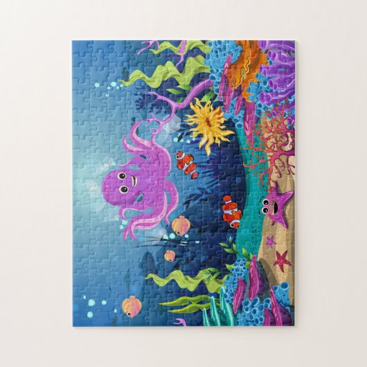 Funny Sea Life Puzzle (Vertikal)