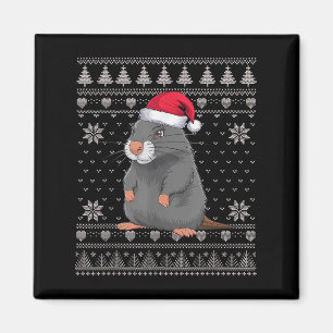 Funny Sea Otter Ugge Weihnachtssüßer Weihnachten W Magnet