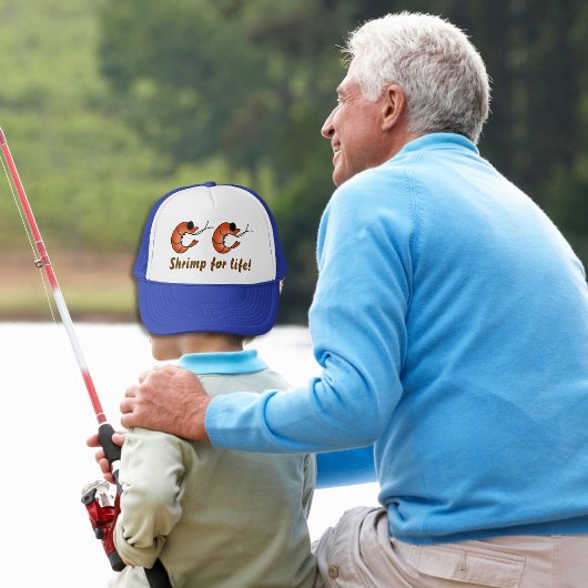 Funny seafood shrimpe hat truckerkappe