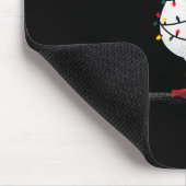 Funny Seagull Christmas Graphics Animal Lights Lov Mousepad (Ecke)