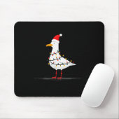 Funny Seagull Christmas Graphics Animal Lights Lov Mousepad (Mit Mouse)