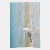 Funny Seagull Geschirrtuch (Vertikal)