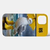Funny Seagull in Rain Boots - Beach Spaß Case-Mate iPhone Hülle (Rückseite (Horizontal))