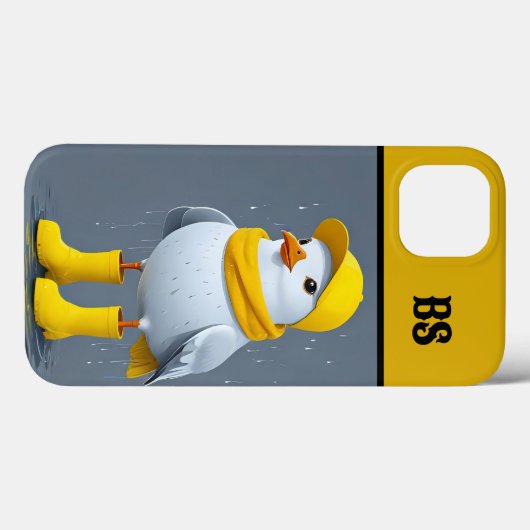 Funny Seagull in Rain Boots - Beach Spaß Case-Mate iPhone Hülle (Rückseite (Horizontal))