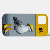 Funny Seagull in Rain Boots - Beach Spaß Case-Mate iPhone Hülle (Rückseite (Horizontal))