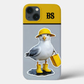 Funny Seagull in Rain Boots - Beach Spaß Case-Mate iPhone Hülle (Rückseite)