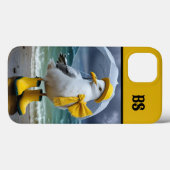 Funny Seagull in Rain Boots - Beach Spaß Case-Mate iPhone Hülle (Rückseite (Horizontal))
