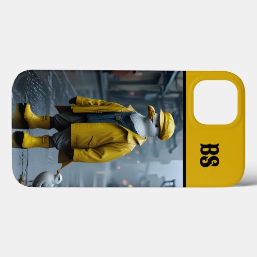 Funny Seagull in Rain Boots - Beach Spaß Case-Mate iPhone Hülle (Rückseite (Horizontal))