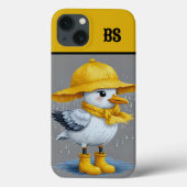 Funny Seagull in Rain Boots - Beach Spaß Case-Mate iPhone Hülle (Rückseite)