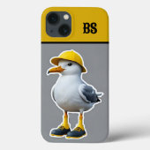 Funny Seagull in Rain Boots - Beach Spaß Case-Mate iPhone Hülle (Rückseite)