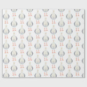 Funny Seagull Pattern Geschenkpapier (Flach)