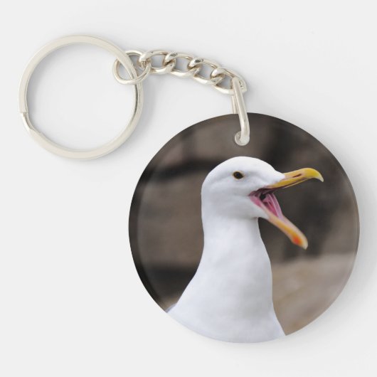 FUNNY Seagull Schlüsselanhänger (Vorderseite)