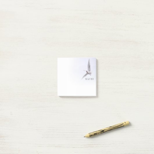 Funny Seagull Sie Got diese Motivierend französisc Post-it Klebezettel (Auf Schreibtisch)