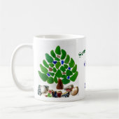 Funny "Seas the Day! Meerglas sammeln." Baum Kaffeetasse (Links)