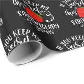 Funny Secret Geschenkpapier (Rolleneckpunkt)