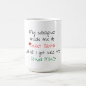 Funny Secret Santa Gift - Tasse (Mittel)