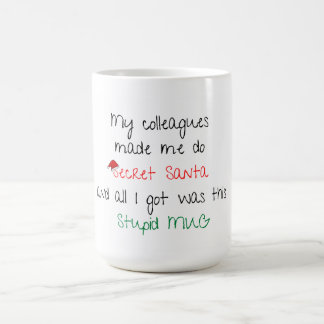 Funny Secret Santa Gift - Tasse